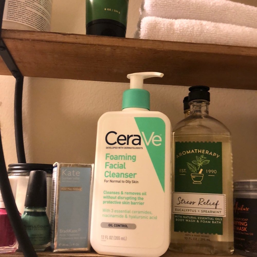 CeraVe foaming facial cleanser
